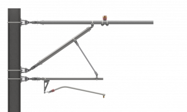 ARCAS Ausleger, vollnachgespannt, DC, ZUG, Lf = 1.65-2.30m