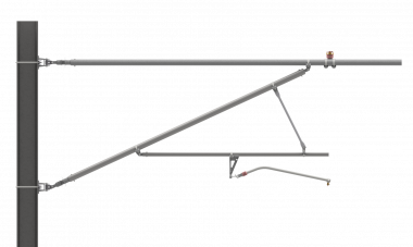 ARCAS Ausleger, vollnachgespannt (VN), ZUG, Lf= 3.50-4.10m