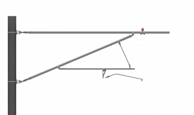 ARCAS Ausleger, vollnachgespannt (VN), ZUG, Lf= 3.80-4.40m