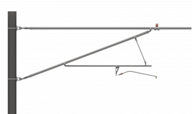 ARCAS Ausleger, vollnachgespannt (VN), ZUG, Lf= 4.10-4.70m