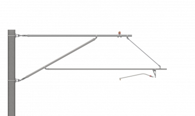 ARCAS Ausleger, vollnachgespannt (VN), DRUCK, Lf= 2.90-3.50m