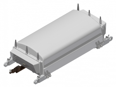 Switch piece U88 electromechanical, right hand turnout, drive 24 V DC, 70 mm/s