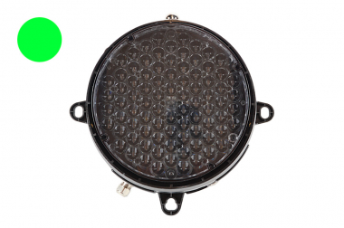 Boîte à feux à LED verte