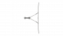 Contact wire suspension ETB with line insulator type 2, in curves to pipe G2.5" 8-10° with curve rail type 2, M16