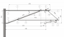 ARCAS Ausleger, vollnachgespannt (VN), DRUCK, Lf= 4.10-4.70m