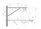 ARCAS Ausleger, halbnachgespannt (HN), Tragrohraufhängung mit Seilhänger, ≥30°-90°, DRUCK, Lf= 2.45-3.30m