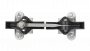 Line insulator KUSYS2 complete pull-off lever arm suspension threaded bolt M16 rigid, to pipe 2.5"